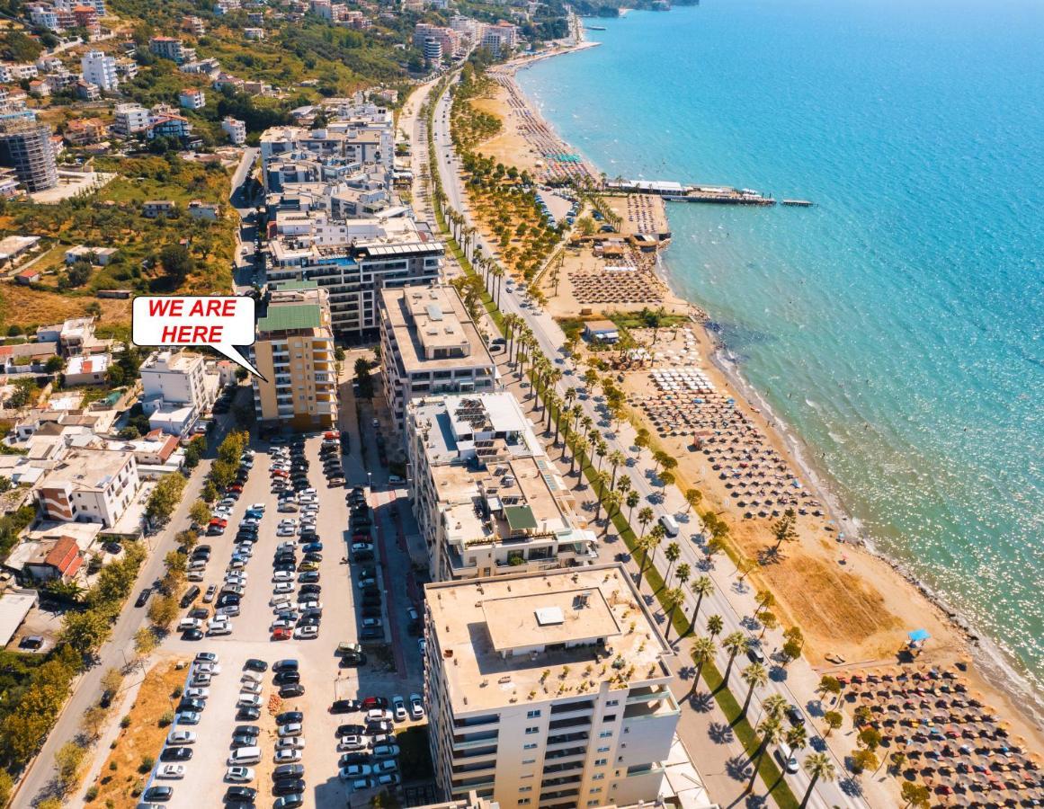 Victoria Lungomare Apartment Vlora Kültér fotó