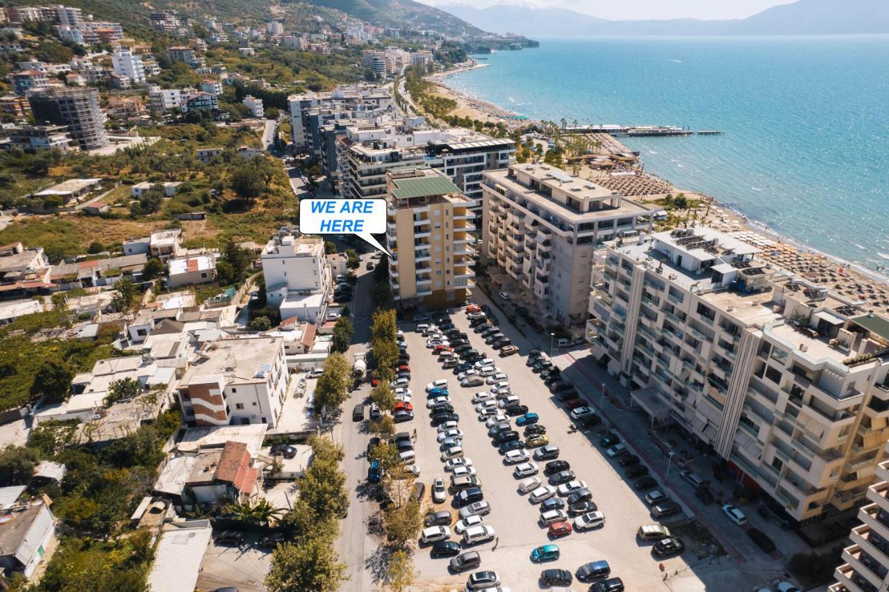 Victoria Lungomare Apartment Vlora Kültér fotó