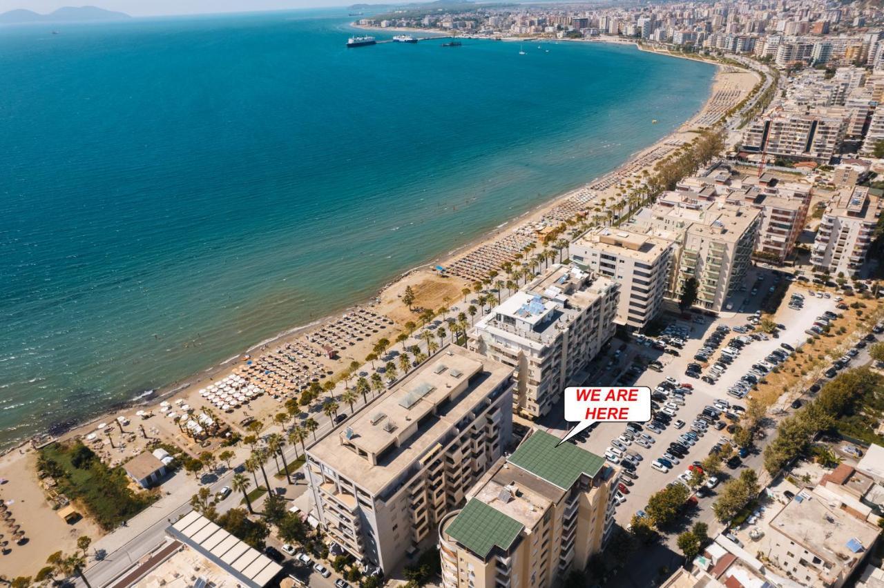 Victoria Lungomare Apartment Vlora Kültér fotó