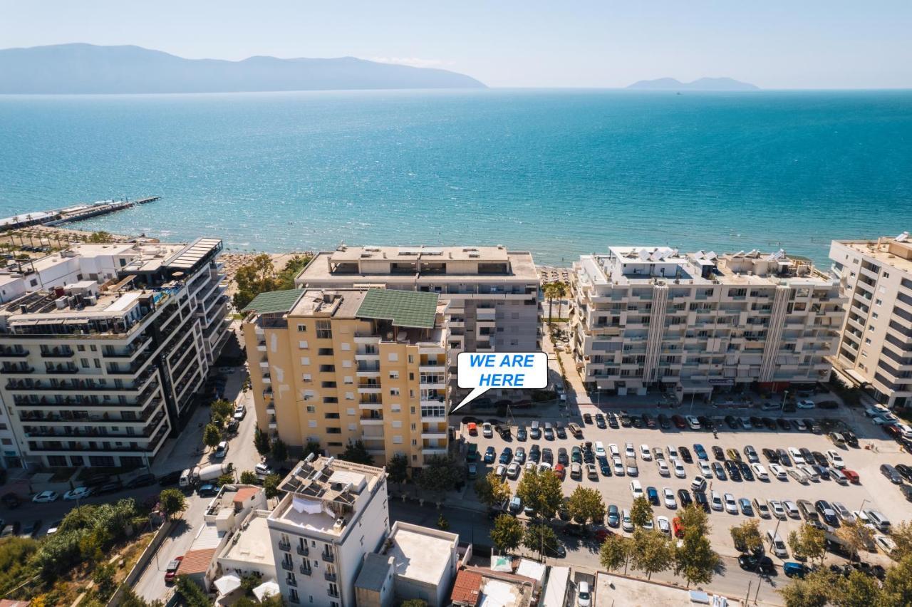 Victoria Lungomare Apartment Vlora Kültér fotó