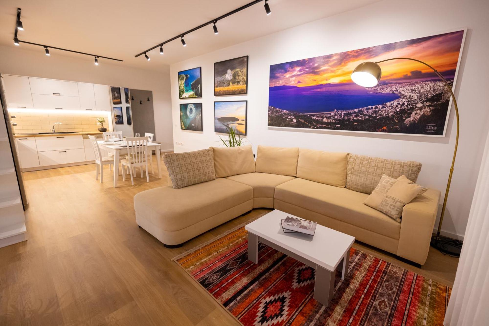 Victoria Lungomare Apartment Vlora Kültér fotó