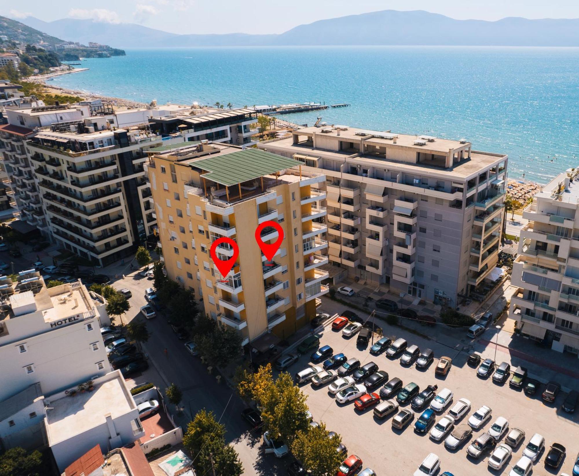 Victoria Lungomare Apartment Vlora Kültér fotó